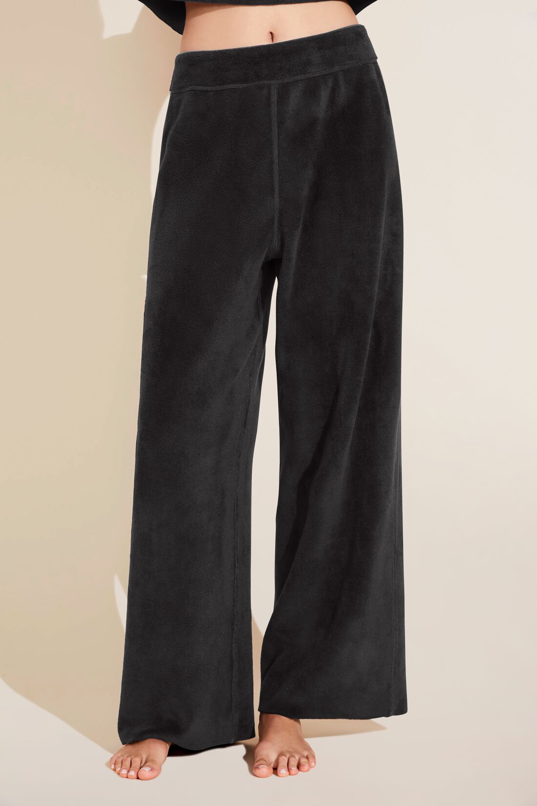 Reversible Plush High Waist Pant - Kelp/Black